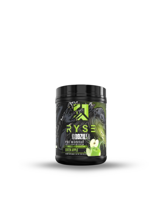 RYSE GODZILLA PRE WORKOUT GREEN APPLE 25.5OZ.