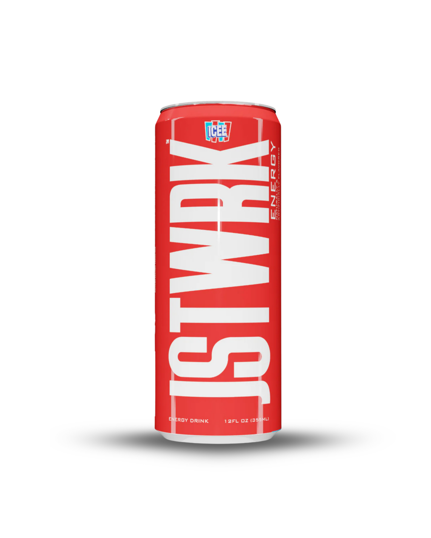 JSTWRK ENERGY DRINK ICEE CHERRY 12OZ.