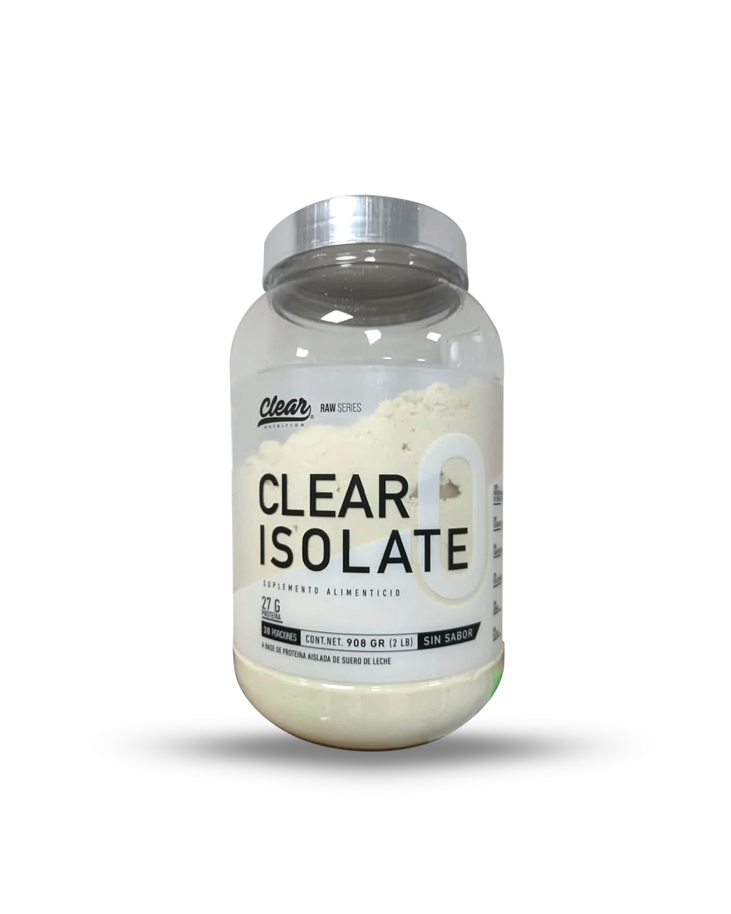 CLEAR ISOLATE SIN SABOR 2LB.