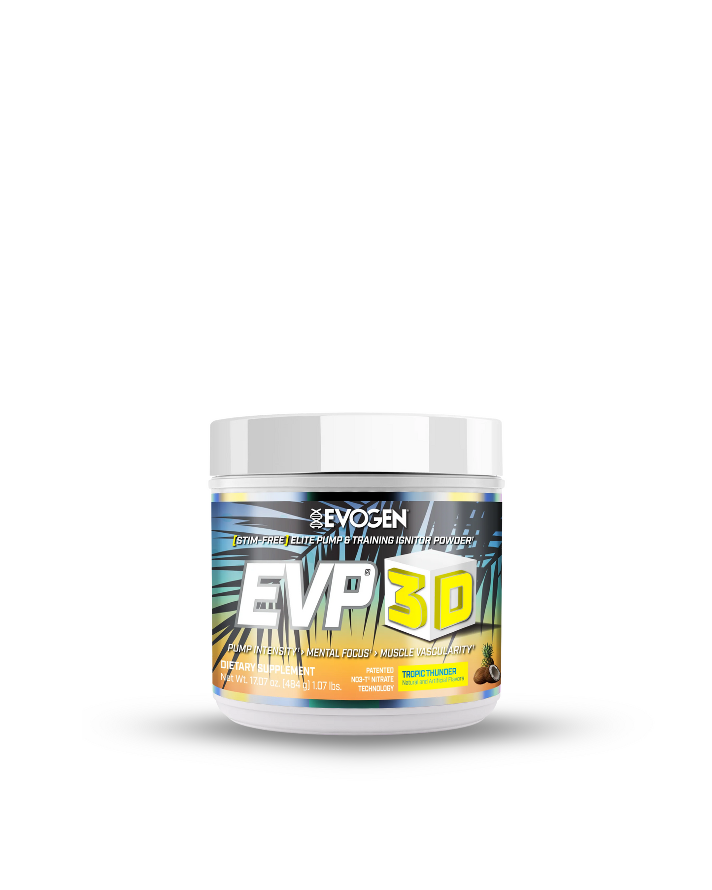 EVOGEN EVP 3D PRE WORKOUT TROPIC THUNDER 1.07LBS.